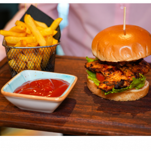 Peri Peri Chicken Burger