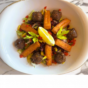 Halloumi & Falafel Salad